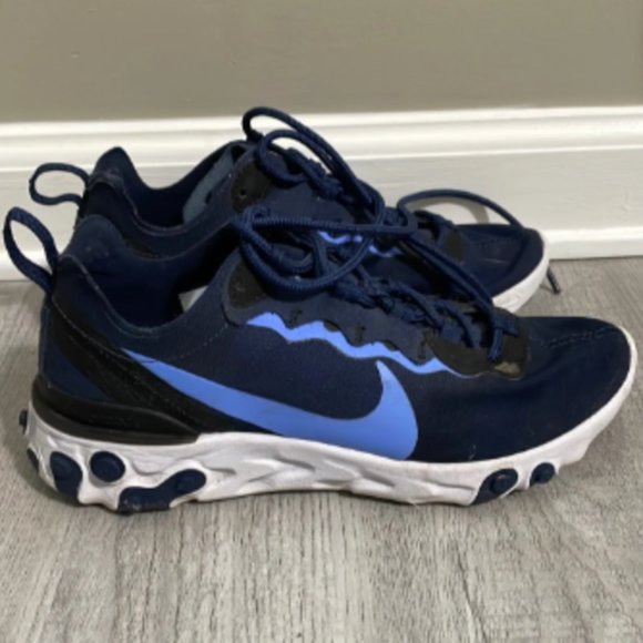 Nike React Element 55 Midnight Navy - Size 5 - Picture 3 of 6